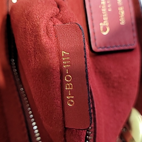 CHRISTIAN DIOR Lady Medium Studs Handbag Shoulder Bag Leather - Picture 16 of 16